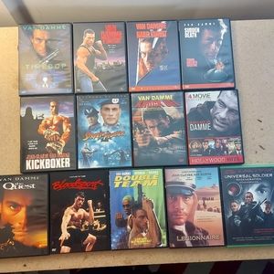 Jean Claude Van Damme Dvd Lot